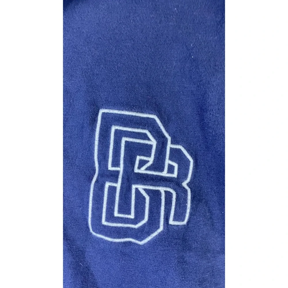 Banana Republic Rugby Polo Shirt Mens L Blue Excellent Short Sleeve Logo 14047